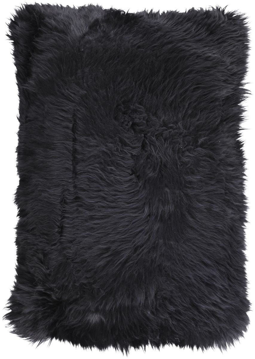 Long-Wool Sheepskin Cushion | 16x24 in