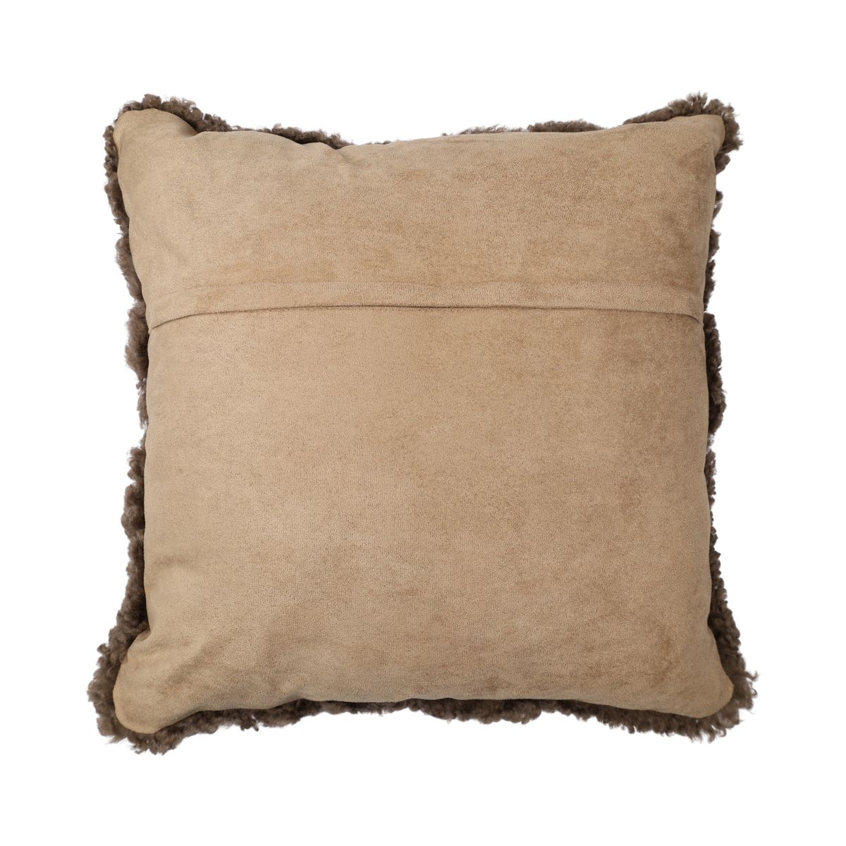 Sheepskin Cushion | Short Wool | New Zealand |  Square Mushroom