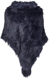 Noa Poncho Midnight Blue