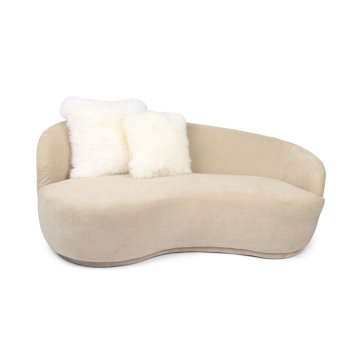 Cushion Cover | Long Wool | New Zealand Ivory