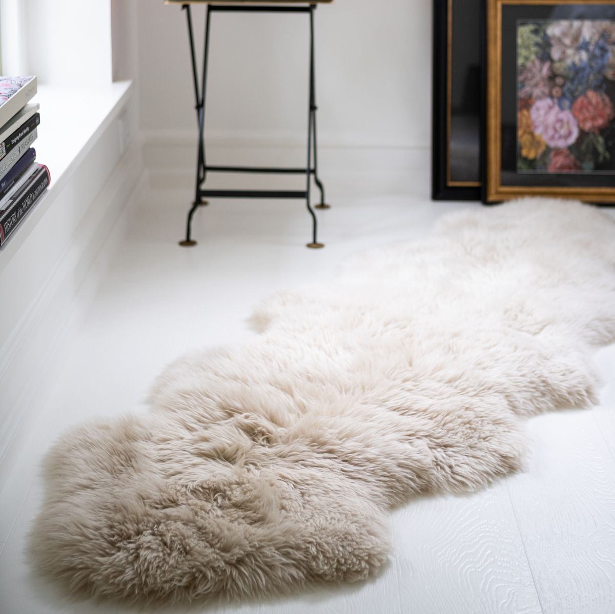 Merino Double Sheepskin | Long Wool | 67x24 in Linen