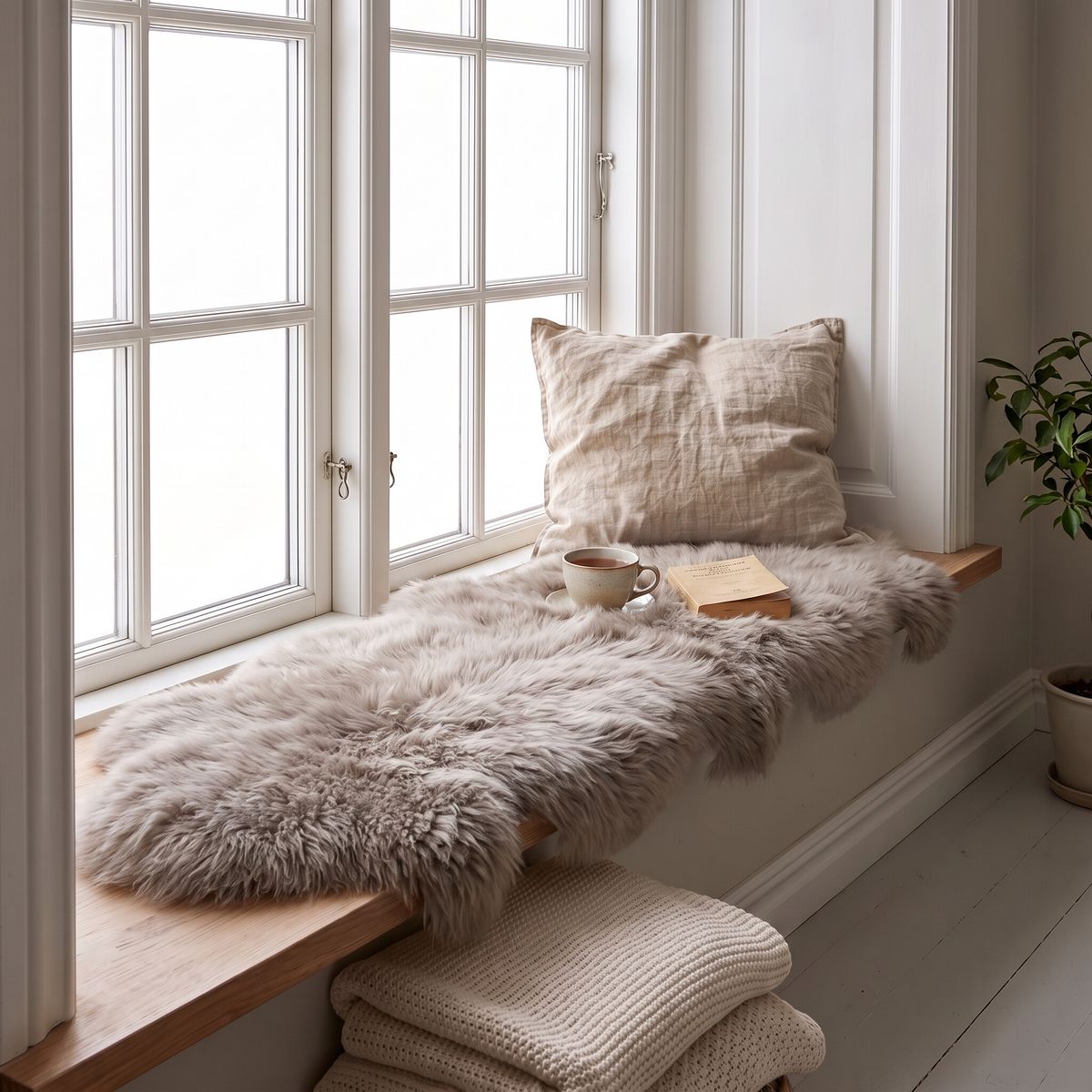 Fellvang Double Lambskin | Long Wool | New Zealand | 63x24 in