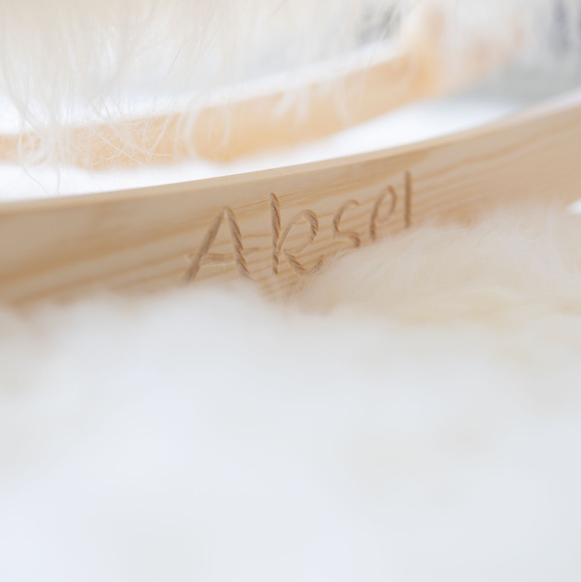 Rocking Sheep | Long Wool | 33x10x24 in | Large Blacky