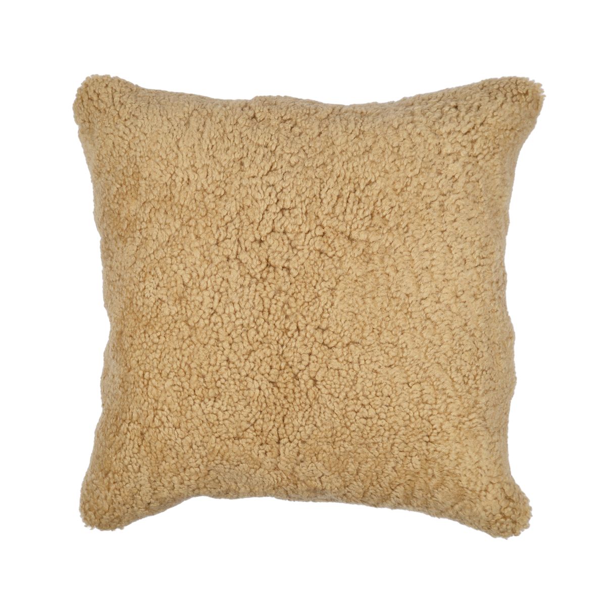 Sheepskin Cushion | Short Wool | New Zealand | Square Honey