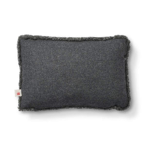 Short-Wool Sheepskin Cushion | 20x20 in | 13x20 in Rock/Graphite