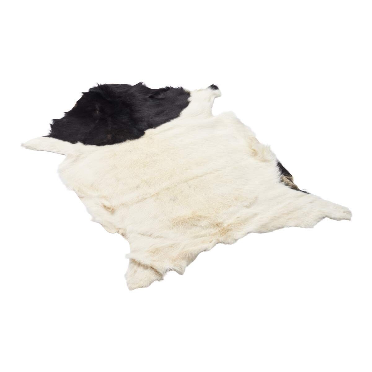 Premium Goat Skin | Short Wool Spotted