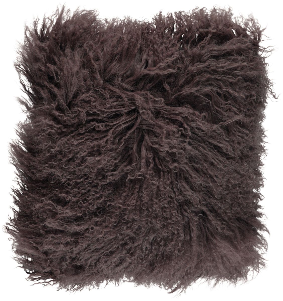 Curly Sheepskin Cushion | Doublesided | 22x22 in | 16x16 in