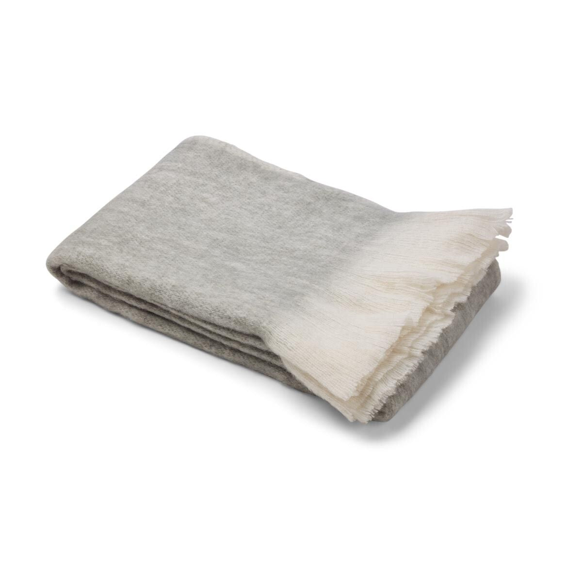 Throw of Mohair Wool | 51x67 in