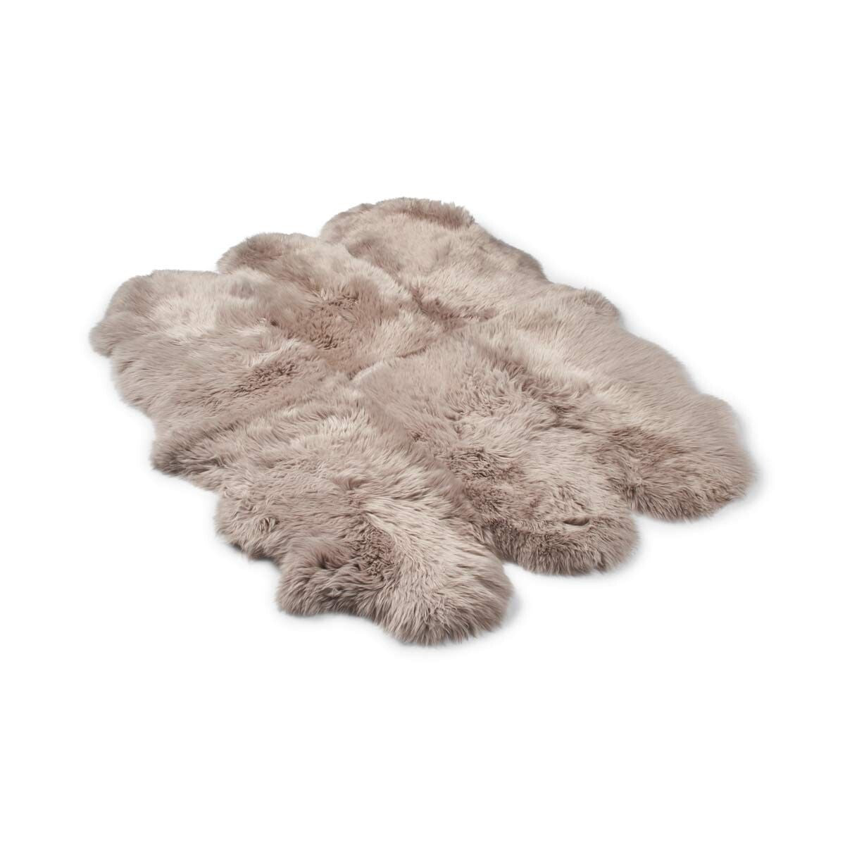 New Zealand Sheepskin | Long Wool | Rug 71x64 in