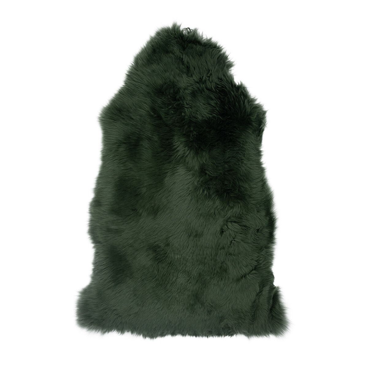 Merino Sheepskin Dyed | New Zealand | approx. 90x60 cm Green