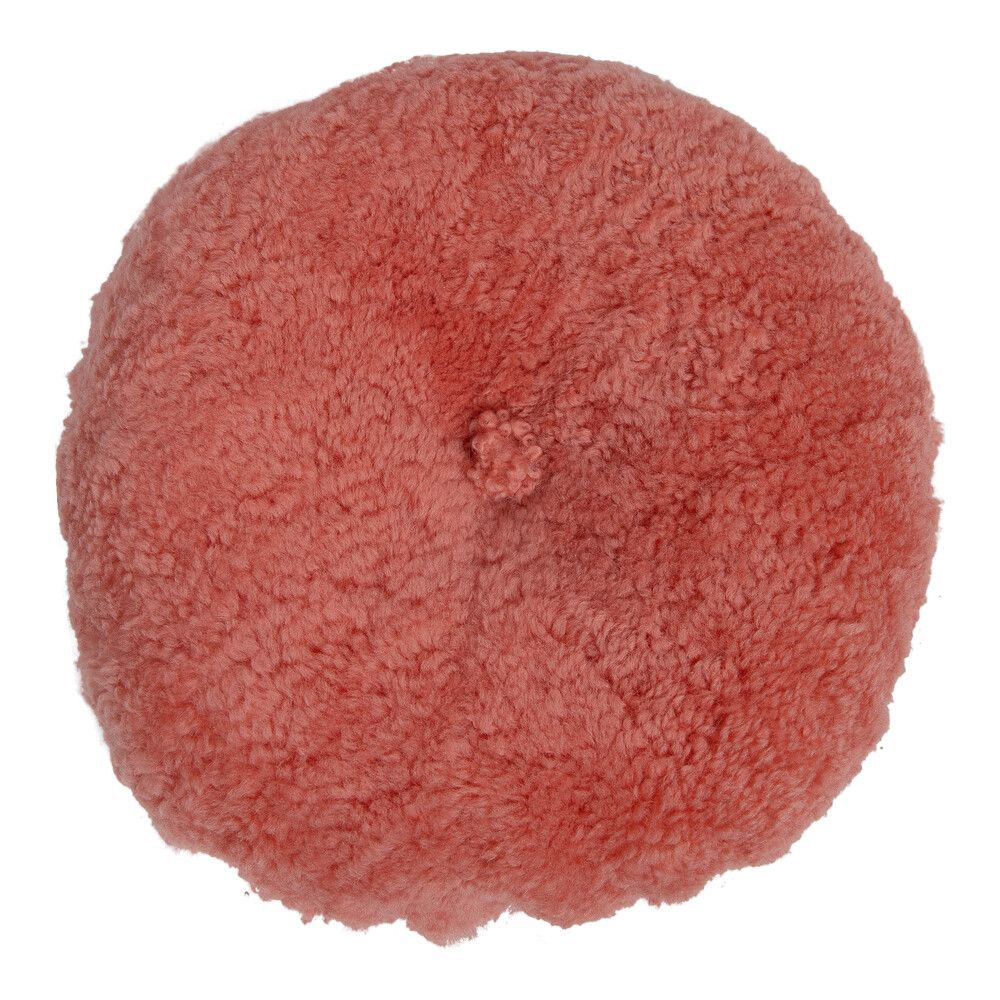Round Cushion | Doublesided | D16 in Coral Lantana
