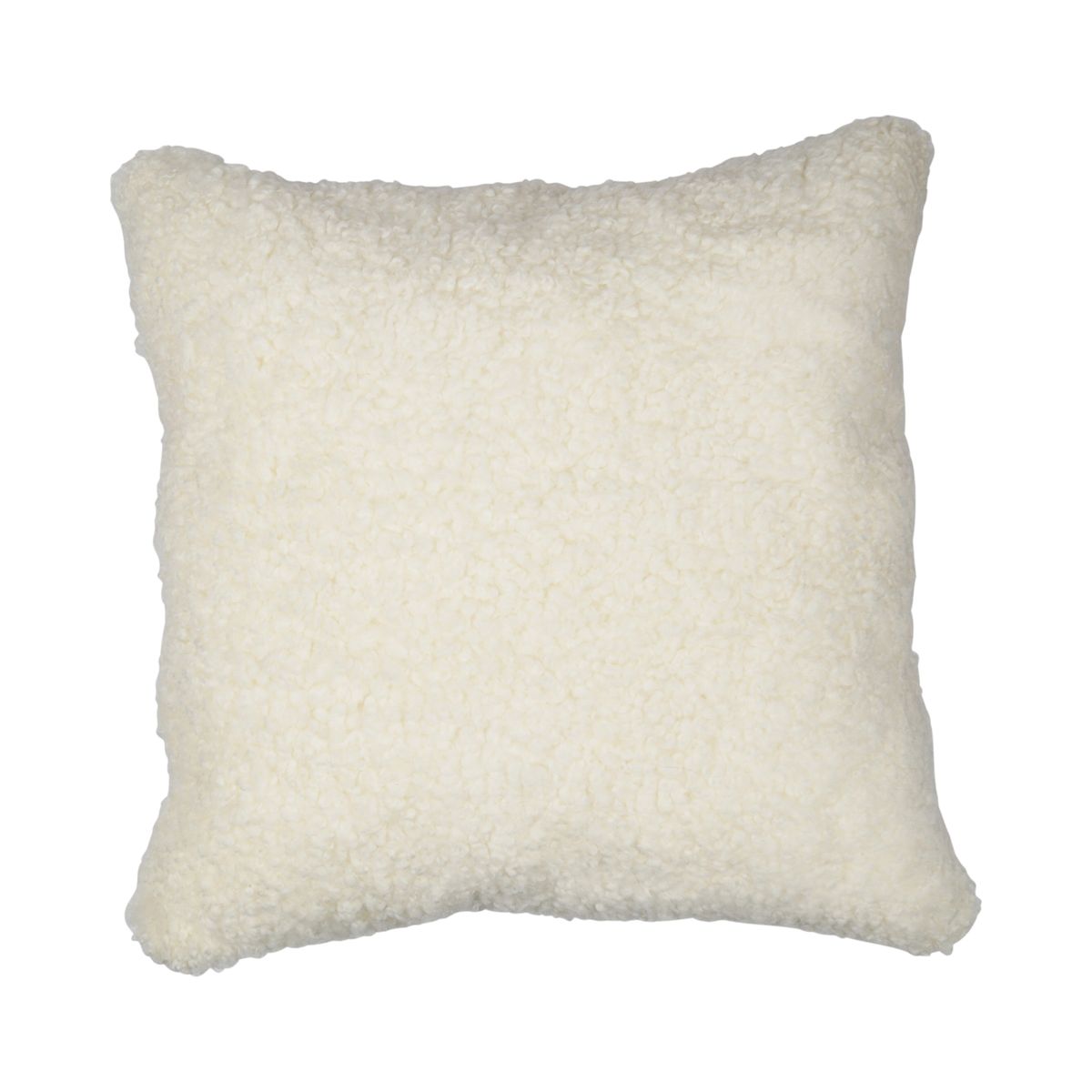 Sheepskin Cushion | Short Wool | New Zealand | Square White