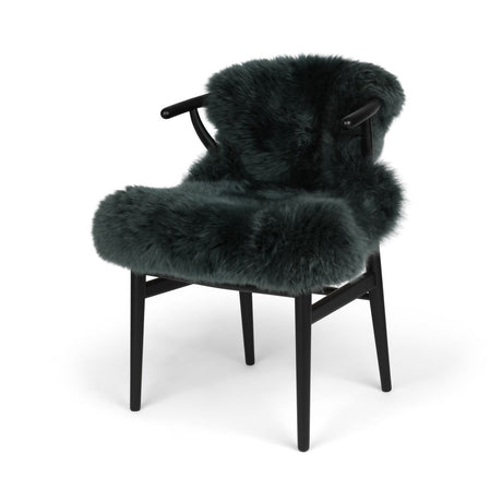 New Zealand Sheepskin | Long Wool | 39 in Blue Grey