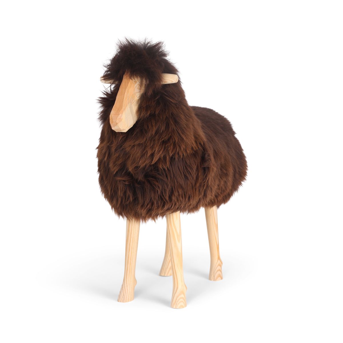 Signature Standing Sheep | Medium Natural Brown