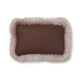Wool Cushion | LW trim | 20x20 in | 13x20 in Brown/Dove