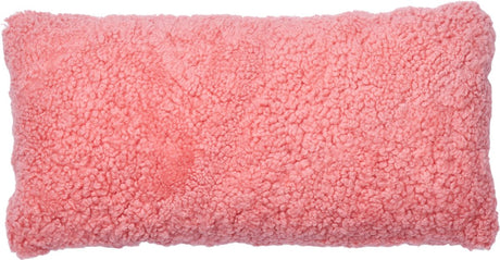 Short-Wool Cushion | Doublesided | 30x60 cm Coral Lantana