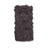 Plaid of Curly Sheepskin Steel