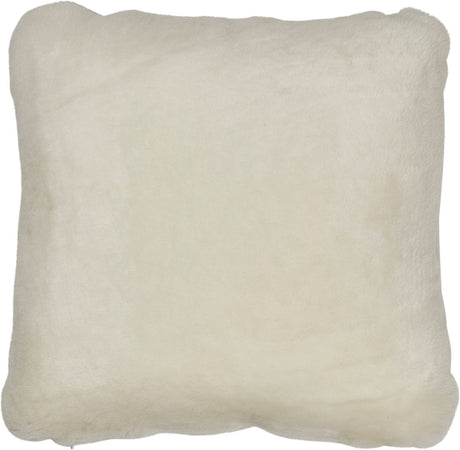 Moccasin Cushion | Doublesided | 40x40 cm White