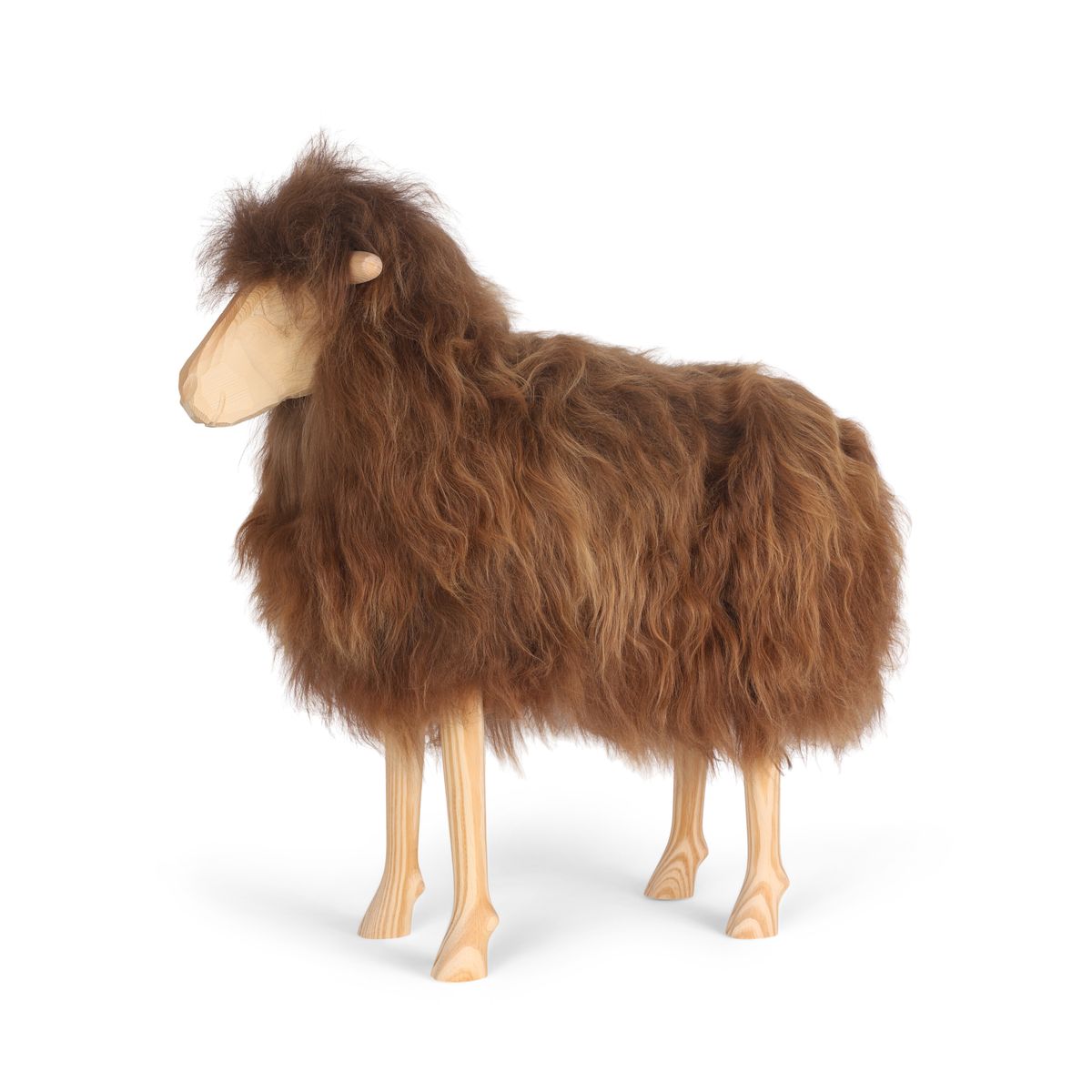 Signature Standing Sheep | Medium Rusty Brown