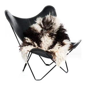 Curly Sheepskin | Austria | Natural Colors | 35 in Mix/Spotted