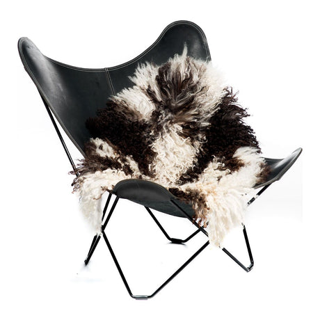 Curly Sheepskin | Austria | Natural Colors | 35 in Mix/Spotted