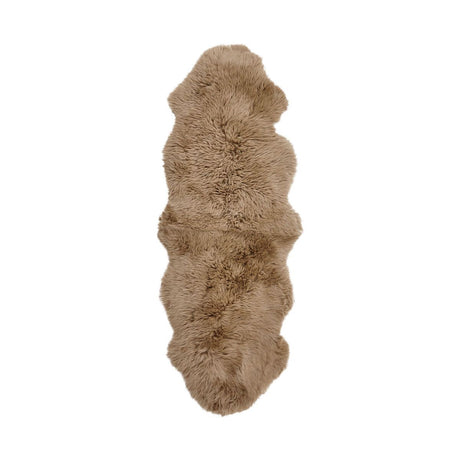 New Zealand Sheepskin | Long Wool | Rug 180 cm Taupe