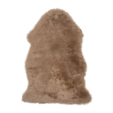 Merino Sheepskin Dyed | New Zealand | approx. 90x60 cm Sand Taupe