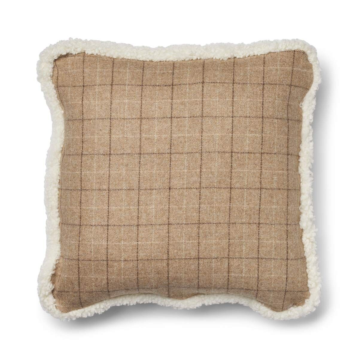 Wool Cushion | Doublesided | SW trim | 52x52 cm