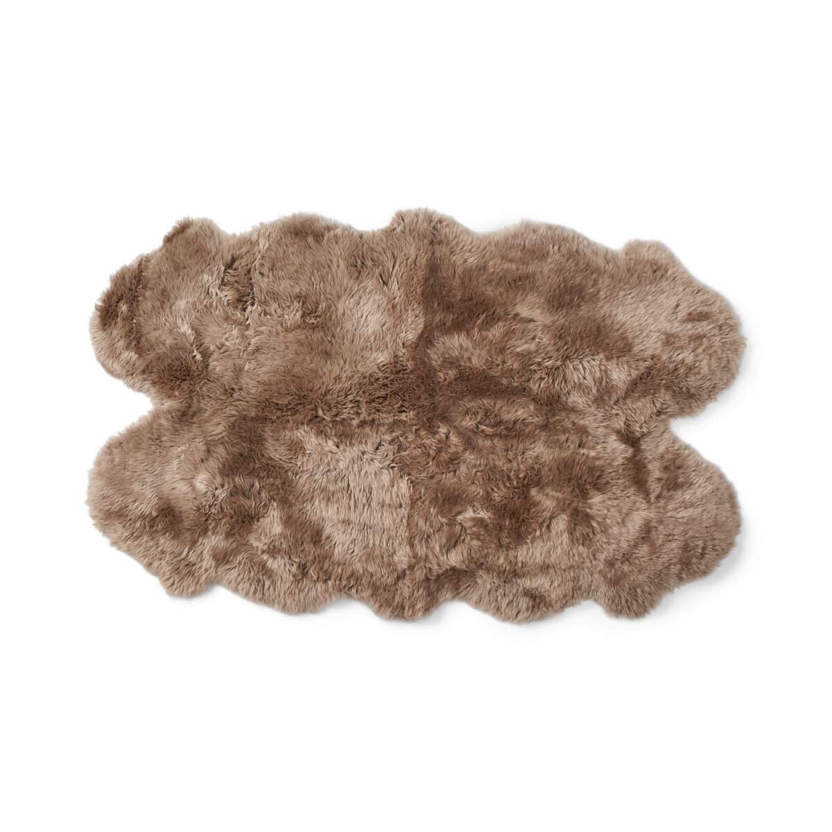 Merino Sheepskin Rug | Long Wool | 67x43 in