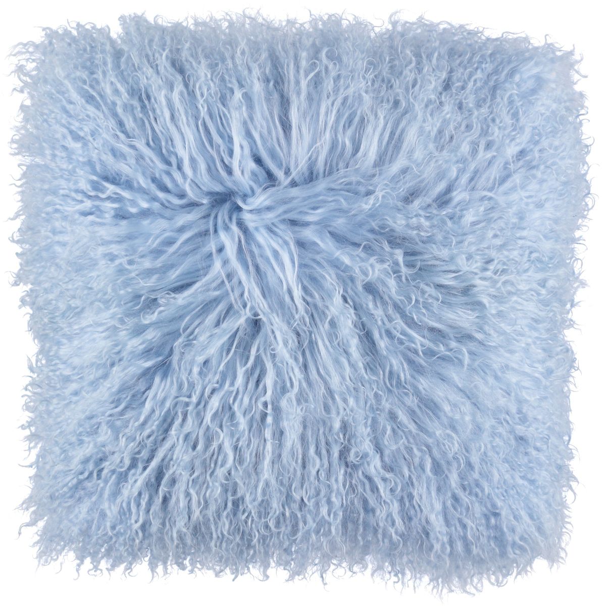 Curly Cushion | 16x16 in Summer Sky