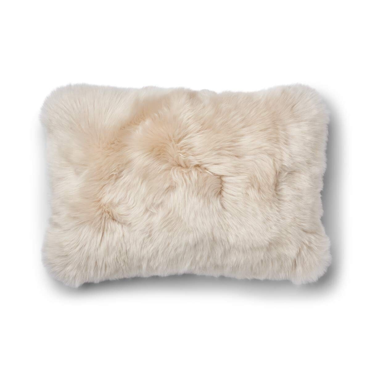 One Side Cushion | LW | 13x20 in Sand-Beige/Linen