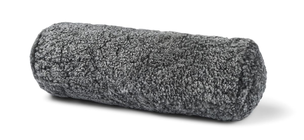 Sheepskin Bolster Cushion | SW | [SPECIAL OFFER] Graphite