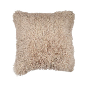 Sheepskin Cushion | Tibet | 20x20 in Dove