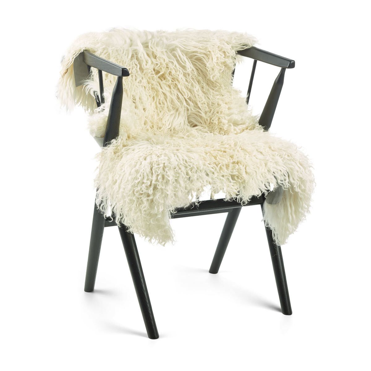 Curly Sheepskin | Austria | Nautral Colors | 90 cm Off White