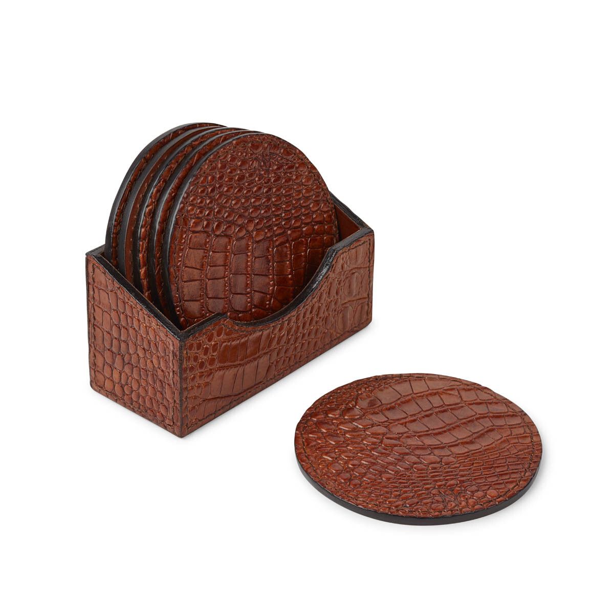 Round Croco Coaster | D4 in