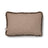 Short-Wool Sheepskin Cushion | 20x20 in | 13x20 in Beige/Taupe