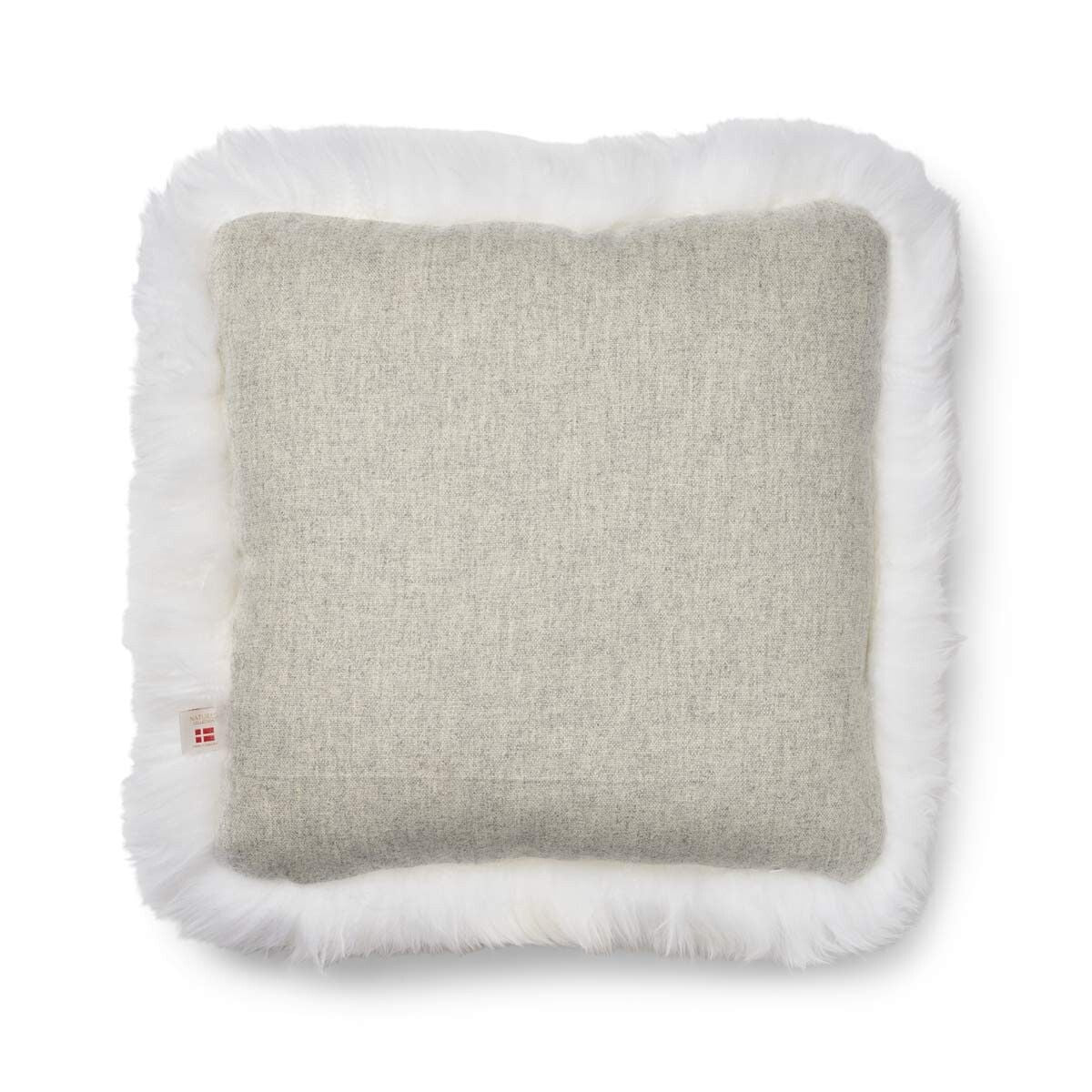 Long-Wool Sheepskin Cushion | 52x52 cm