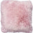 Long-Wool Sheepskin Cushion | Doublesided | New Zealand | 45x45 cm Coral Silver Pink