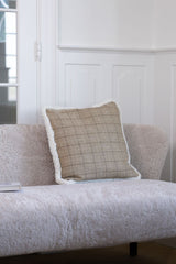 Wool Cushion | Doublesided | SW trim | 52x52 cm