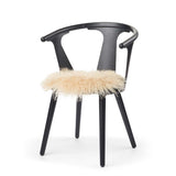 Curly Sheepskin Seat Cover Light Honey