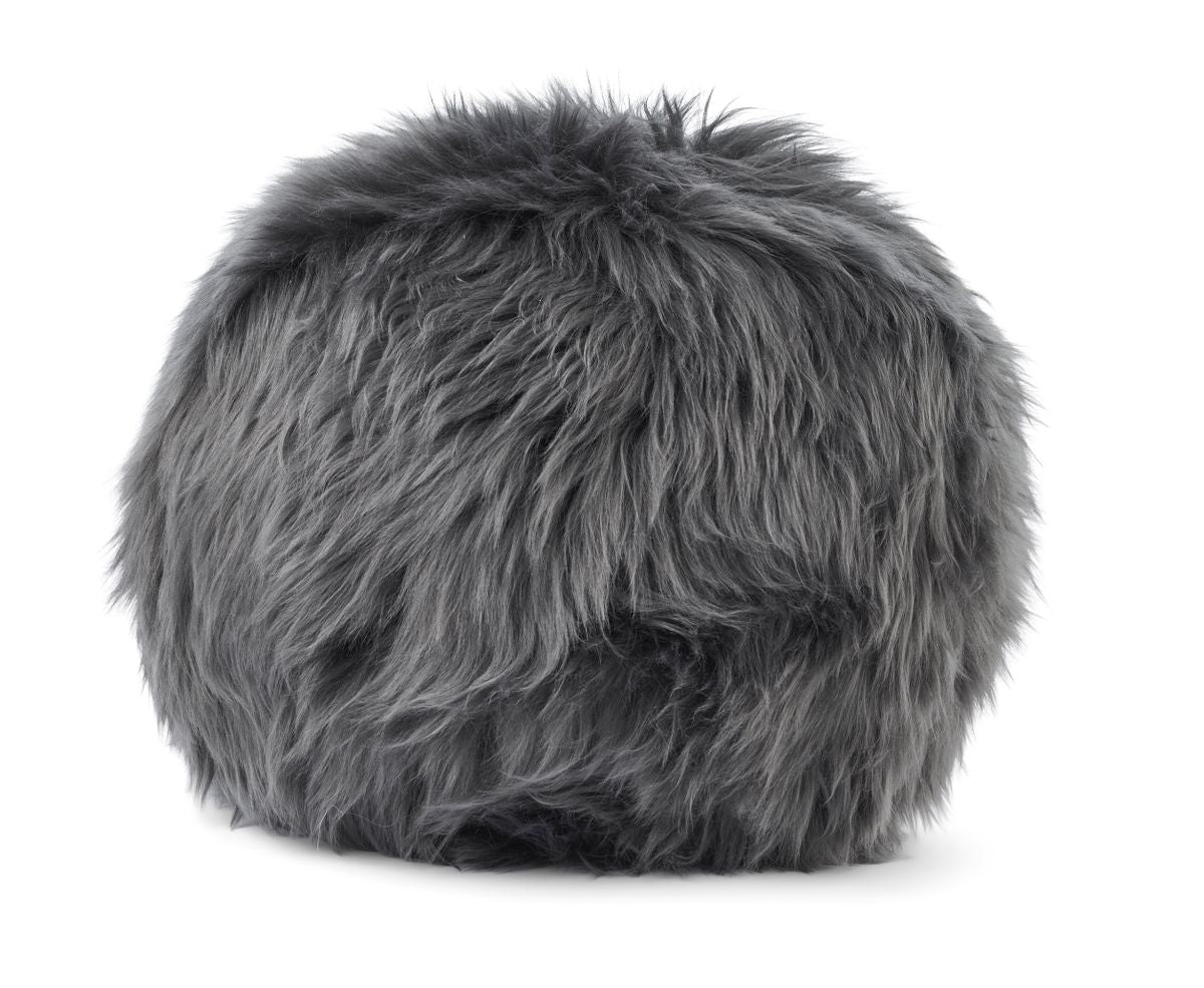 Angelite Cushion | D10 in | D12 in | D14 in | Long Wool
