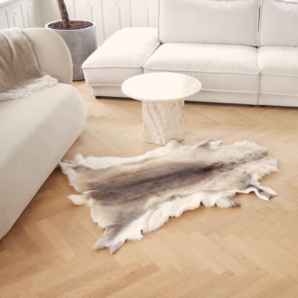 Reindeer Hide Natural