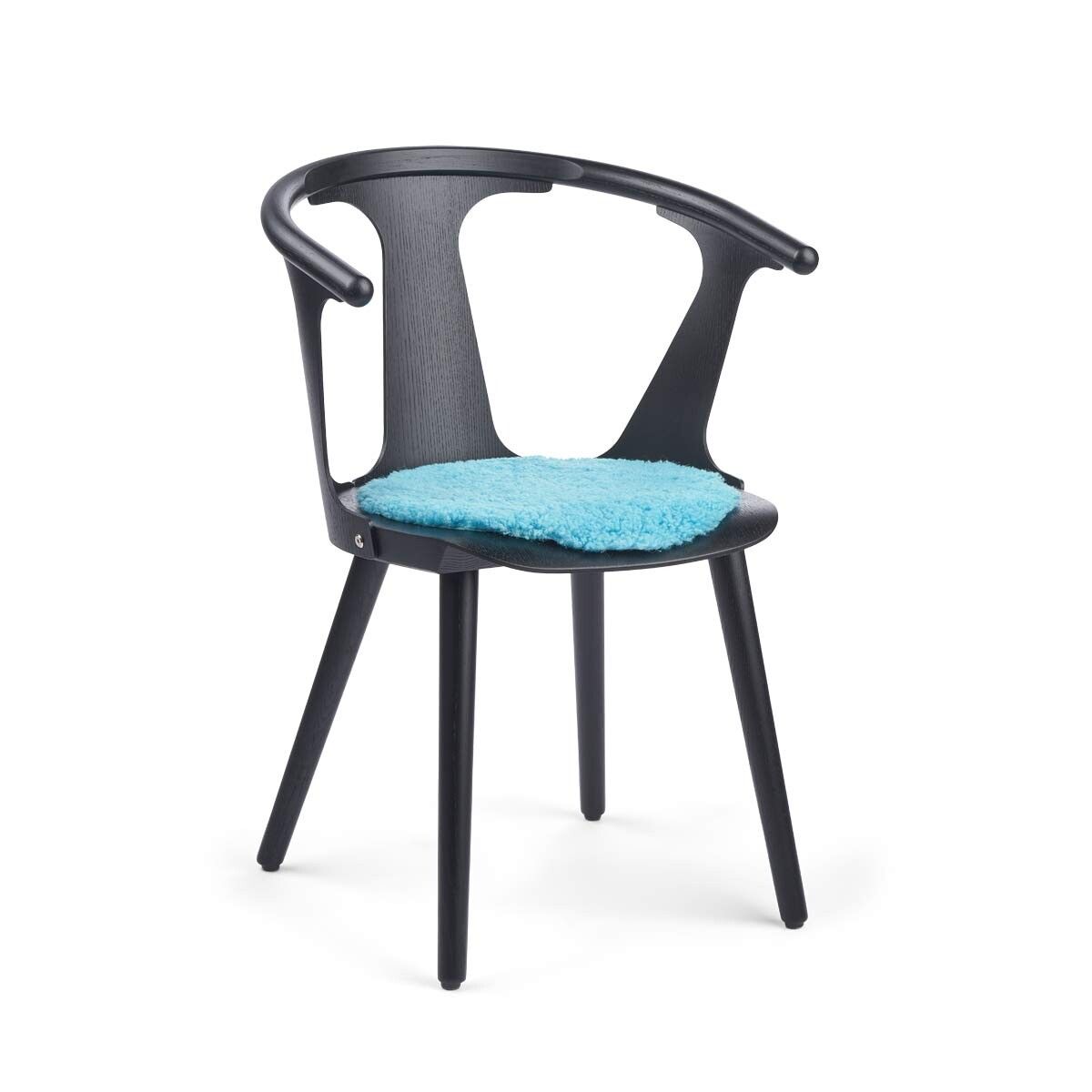 Short Wool Sheepskin Seat Cover | D15 in