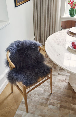 Tibetan Sheepskin | Curly Arctic Sunrise