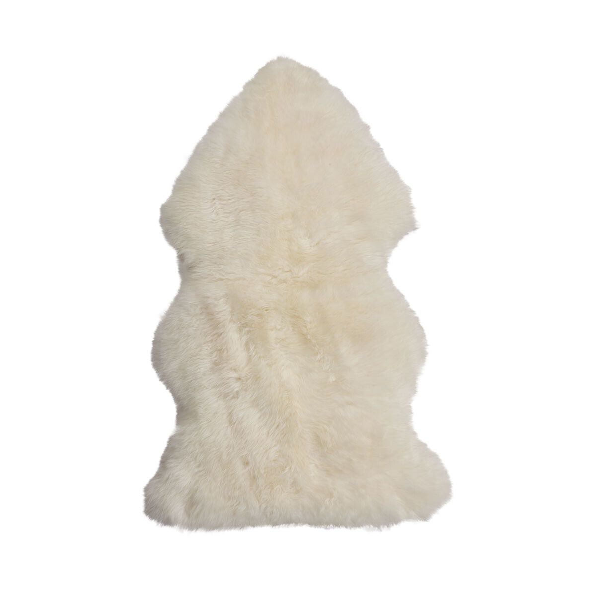 New Zealand Sheepskin | Long Wool | 45x24 in Ivory