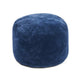 Round Moccasin Pouf | ø55xH36cm Navy Blue