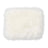 Sample Long Wool Sheepskin Design Rug 32x42 cm Ivory