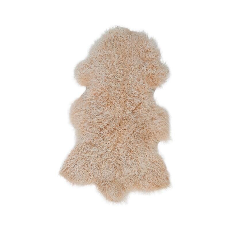 Tibetan Sheepskin | Curly Arctic Sunrise