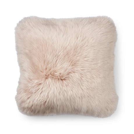 Long-Wool Sheepskin Cushion | Doublesided | | 40x40 cm