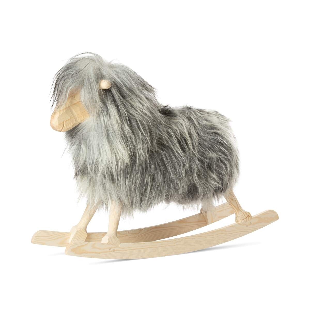 Rocking Sheep | Long Wool | 33x10x24 in | Large